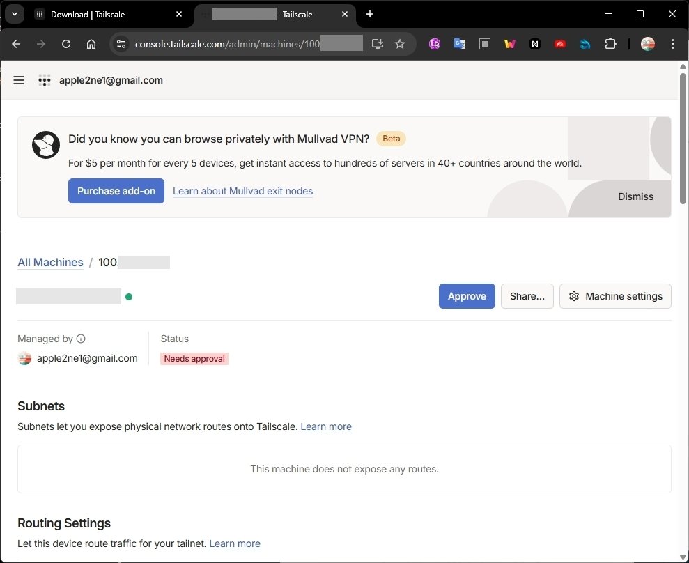 승인 대기 장치 확인 단계에서 관리 콘솔에서 새 Windows 장치가 Needs approval 상태인지 확인합니다.