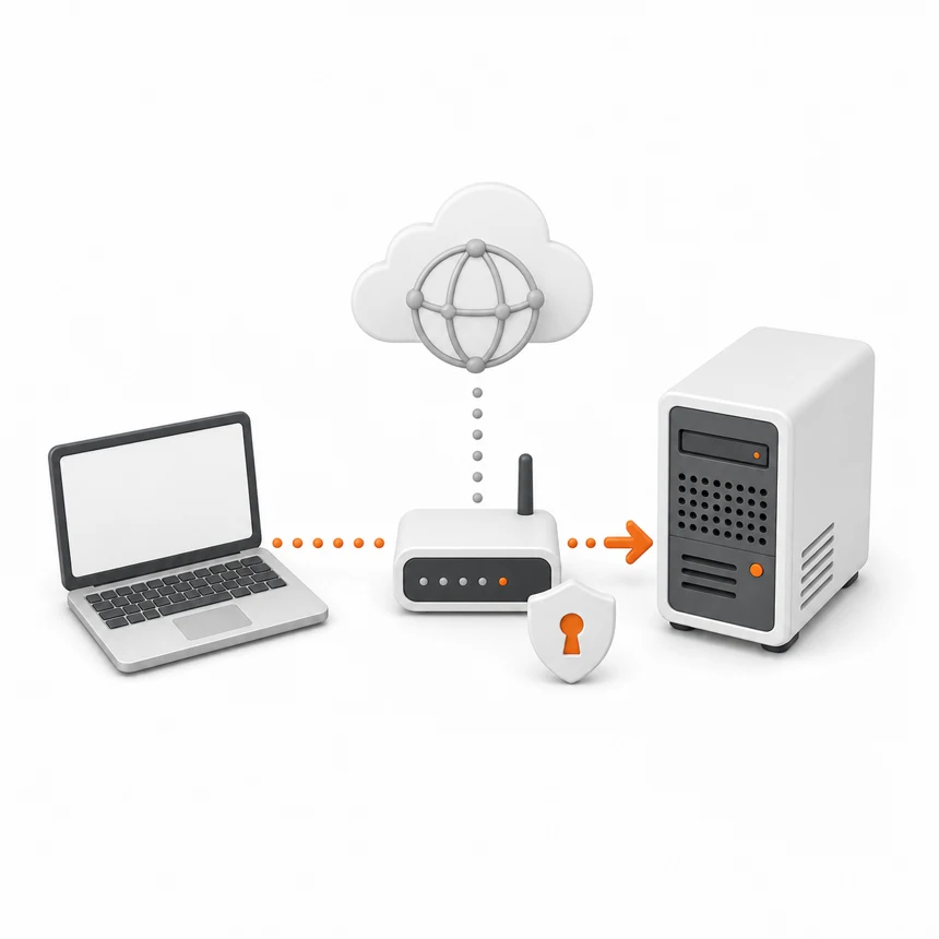 외부 네트워크에서 project-dev-server 사용 준비